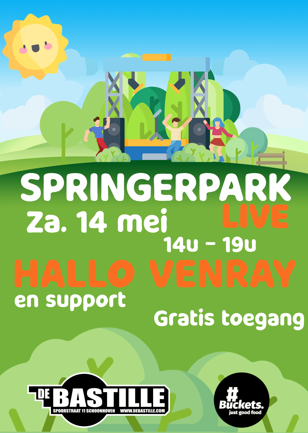 Springerpark Live – Hallo Venray